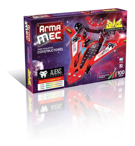 Armamec Nave Battlecruiser Aliens 100 Piezas C Herramientas 