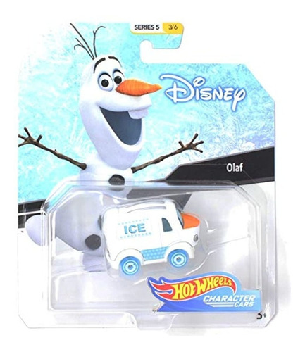 Hot Wheels Cars Olaf - Vehículo De Fundición A Escala 1/64