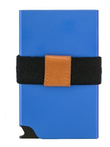 Tarjetero Walla Wallets - Card Slider Azul Marino