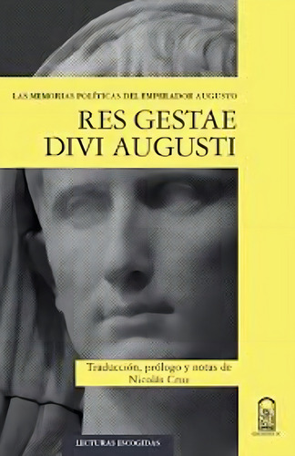 Res Gestae Divi Augusti - Emperador Augusto