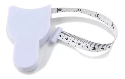 Cinta métrica para medir varias partes del cuerpo