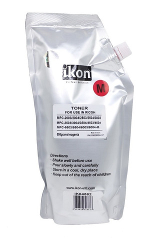 Recarga De Toner Ikon Magenta Ricoh Mp C 2003 3003 6003 6004