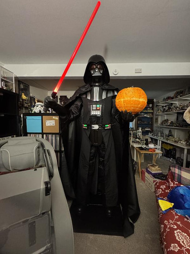 Darth Vader 188 Cm Con Movimiento, Luz Y Voz!