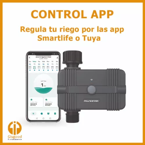 Temporizador De Riego Wifi Tuya Smart - Vimael S.A