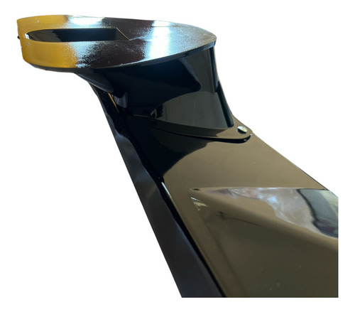 Aleron Spoiler Tuning 133x19x12cm Con Luz De Freno 3pcs