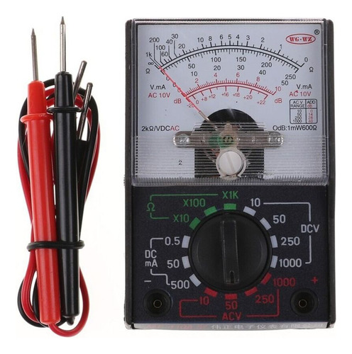 Multímetro Analógico, Voltímetro, Medidor De Tensión De Corr