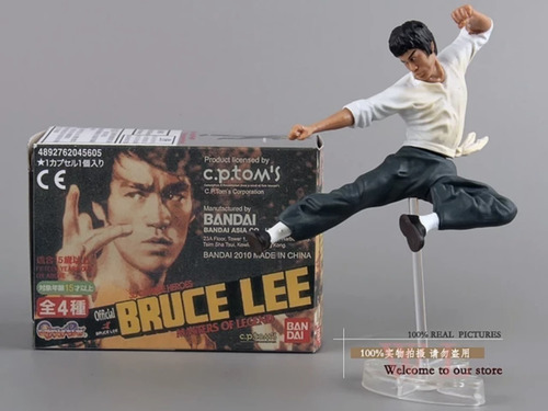 Coleção Bruce Lee Kit 4 Bonecos De Colecionador Jp339