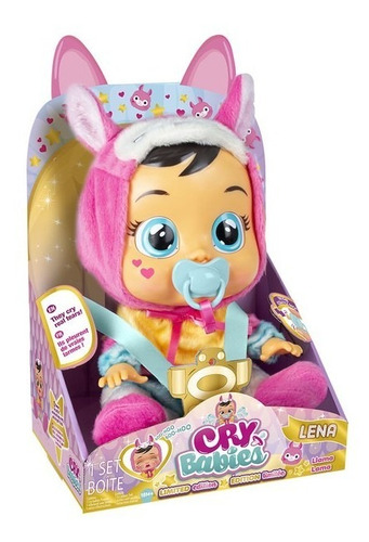 Imagem 1 de 6 de Boneca Lena Chora Lágrimas De Verdade Cry Babies Multikids
