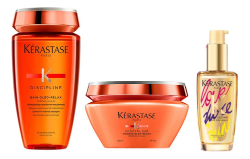 Kerastase Bain Oleo Relax + Masque Oleo Relax + Elixir Ulti