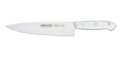 Cuchillo Cocinero Blanco 200 Mm - Arcos - Serie Montblanc