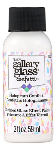Galería De Vidrio Holograma Confeti Acabado Brillante,...