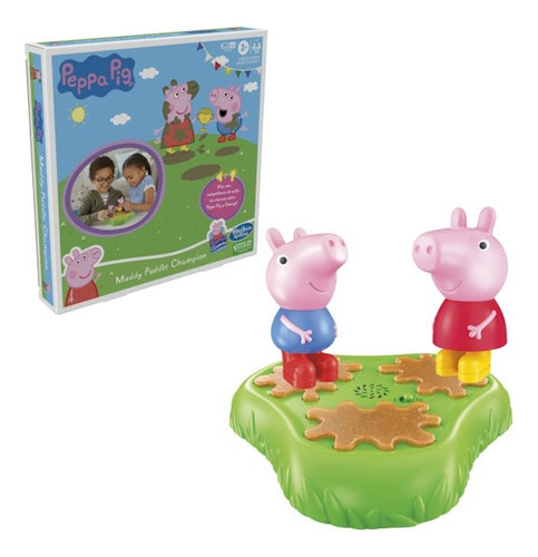 Juego De Mesa Muddy Puddle Champion Peppa Pig Hasbro Gaming