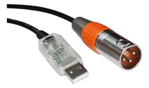 Comprar Milkweed Adaptador Usb Xlr Macho Convertidor Cable Serial Ft