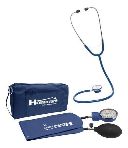 Homecare Kit Baumanómetro Con Estetoscopio Simplex Negro