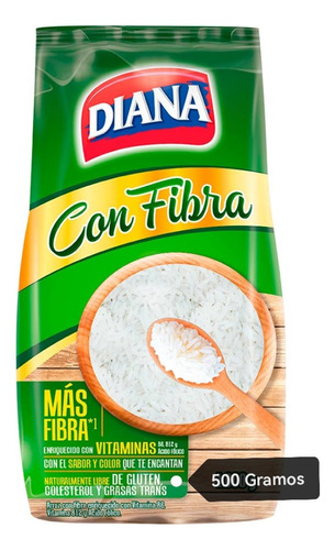 Arroz Diana Con Fibra Natural