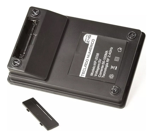 Mini Teclado Numérico Sem Fio Usb Com 20 Teclas Separadas