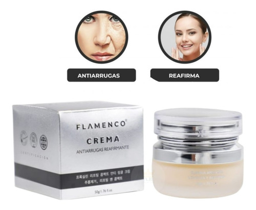 Crema Facial Antiarrugas Reafirmante Antienvejecimiento 