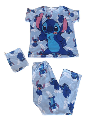 Pijama De Niña  Pantalon Stich Sapo