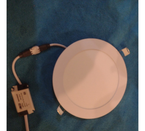 Luminario Empotrable Led Circular Ultradelgado 12 Watts Aksi