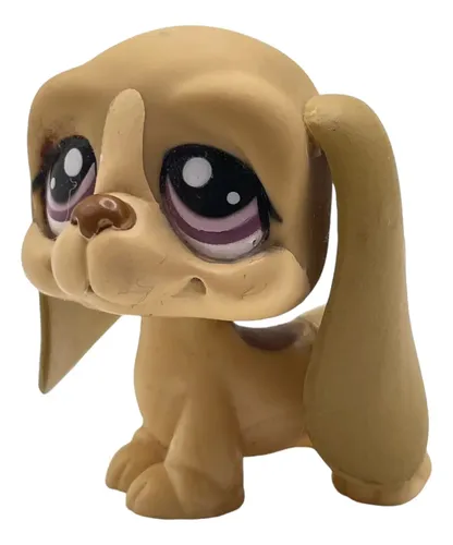 Littlest Pet Shop LPS #1465 - Chien Basset Hound Hasbro - Occasion