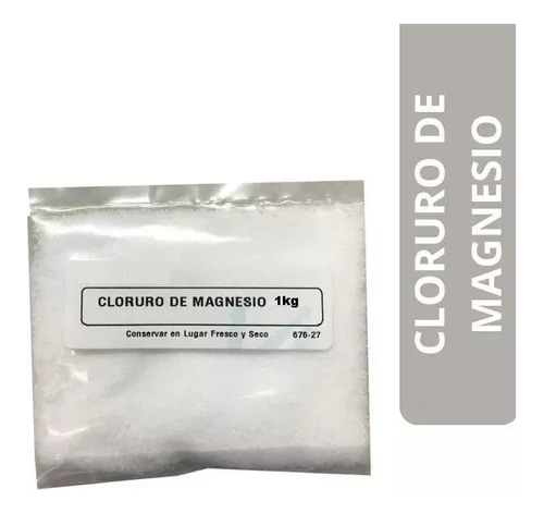 Cloruro De Magnesio Usp Polvo 1kg