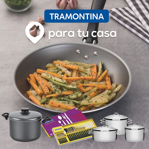 Imagen 4 de 10 de Cubiertos Tramontina Juego 24 Pzas Cocina Carmel Set Ct