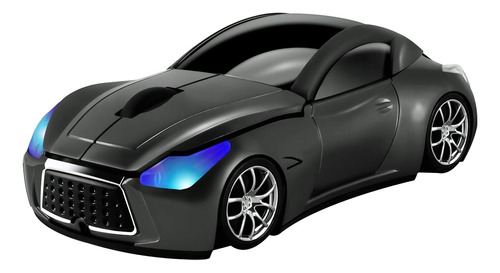 Mouse Inalambrico Cool Sport Car Usb Gris Oscuro