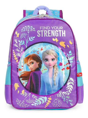 Morral Escolar Grande Para Niña, Frozen, Original Disney