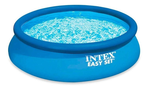 Imagen 1 de 2 de Pileta inflable redonda Intex Easy Set 28120 de 305cm x 76cm 3853L azul caja