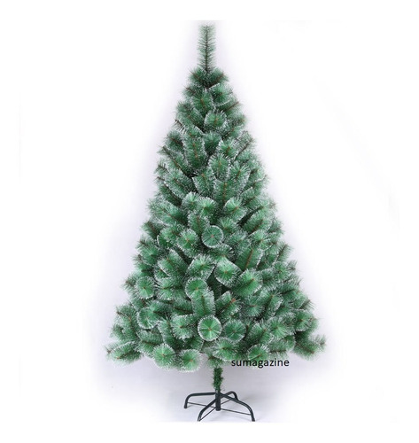 Árvore De Natal Pinheiro C/ Neve Luxo 1,8m 420 Galhos