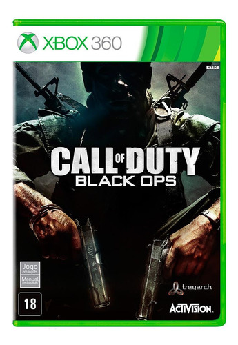 Call Of Duty Black Ops  Xbox 360 Mídia Física Seminovo