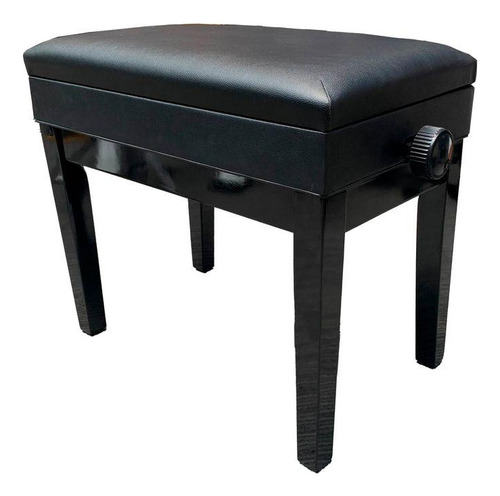 Sillín De Piano Walters Ajustable Negro