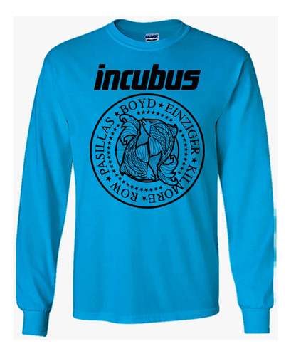 Incubus Playera Manga Larga D03