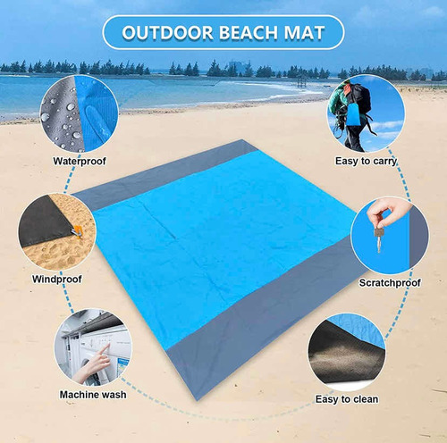 Imagen 4 de 7 de Lona De Camping O Playa!! Ideal Para Turismo!!