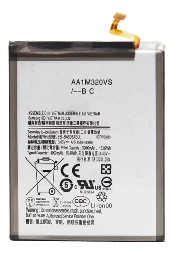 Bateria Para Samsung A30s A307 A50s A507 Ba505abu 3900 Mah