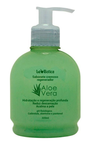 Sabonete Cremoso Regenerador Hidratante Aloe Vera