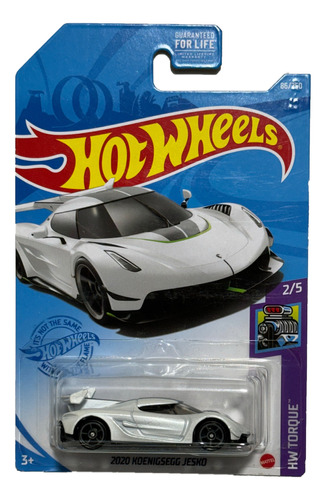 Hot Wheels 2020 Koenigsegg Jesko 86/250 2021 Hw Torque 2/5