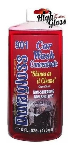 Duragloss Car Wash Concentrate 901 473ml Shampoo Neutro