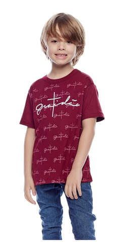 Kit 7 Camiseta Infantil Menino Barato Atacado Evangélica 