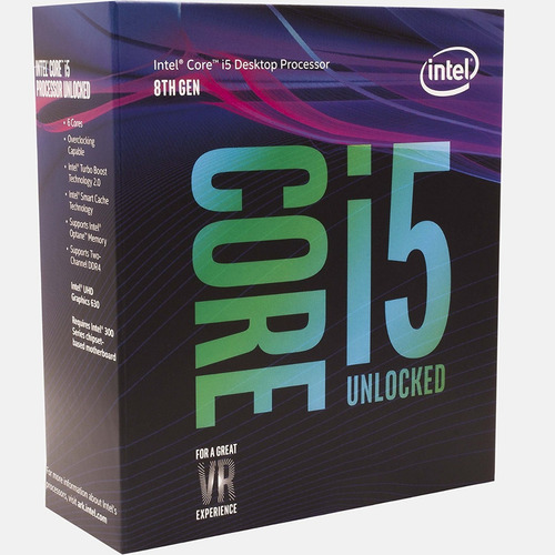 Procesador Intel Core I5 8600k Seis Núcleos 8a. Generación