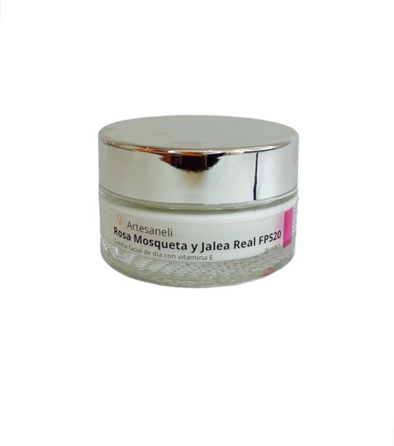 Crema Facial Rosa Mosqueta Y Jalea Real Fps 20 Artesaneli Tipo De Piel Sensible