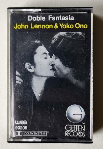 John Lennon & Yoko Ono Doble Fantasía Cassette Impecable