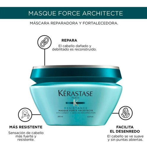 Kit Tratamiento Para Cabello Dañado Kerastase Resistance