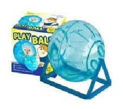 Bola Brinquedo Para Roedores Play Ball Globo Hamster 11,5 Cm