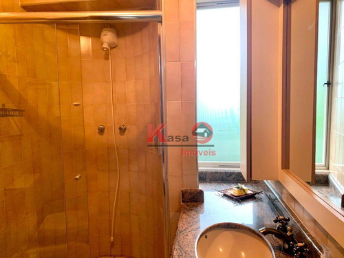Imagem 6 de 16 de Apartamento Com 3 Dormitórios À Venda, 100 M² Por R$ 414.893,00 - Centro - Guarujá/sp - Ap10447