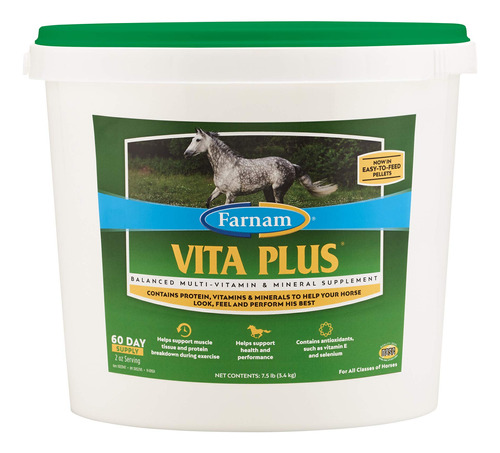 Farnam Vita Plus - Suplemento Equilibrado Para Caballos Mult