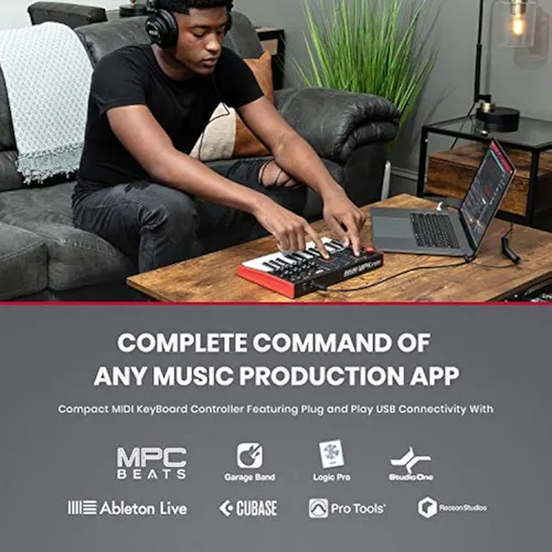 Akai Professional Mpk Mini Mk3 | Controlador De Teclado Midi
