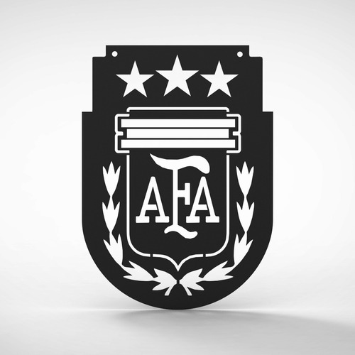 Imagen 1 de 4 de Cuadro Decorativo Escudo A.f.a. Selección Argentina