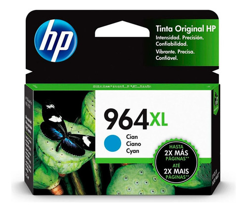 Cartuchos Hp 964xl 9010 9016 9018 9020 Original Cyan Backup