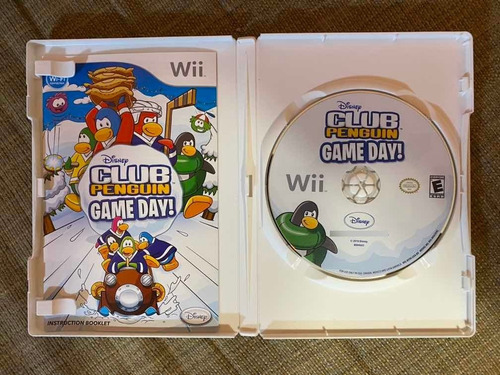 Disney Club Penguin Game Day Para Nintendo Wii * Pasti Games (Usado)